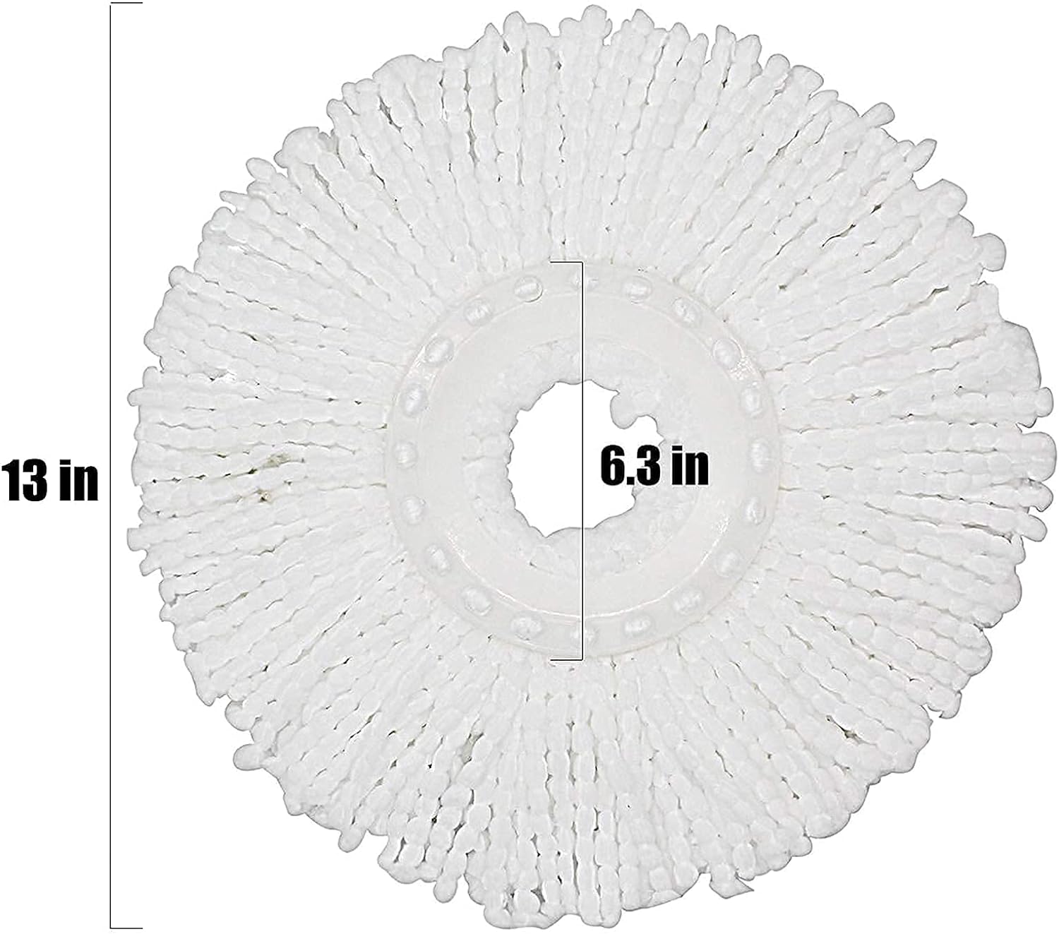 5 Replacement Mop Micro Head Refill for 360 Spin Magic Mop