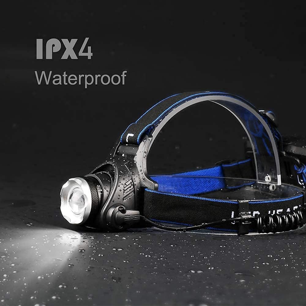 Bright Portable Rechargeable LED Headlamp