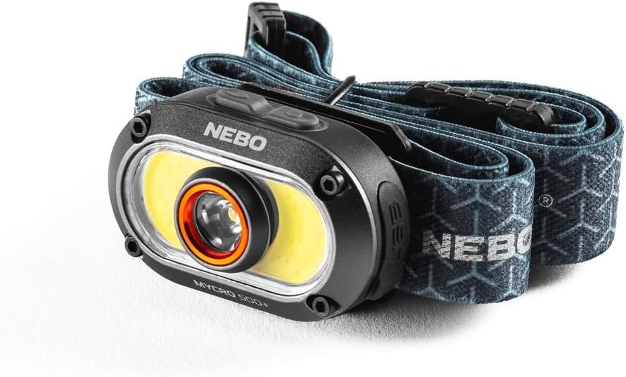 NEBO MYCRO Adjustable HeadlampBrightCompactWaterproof
