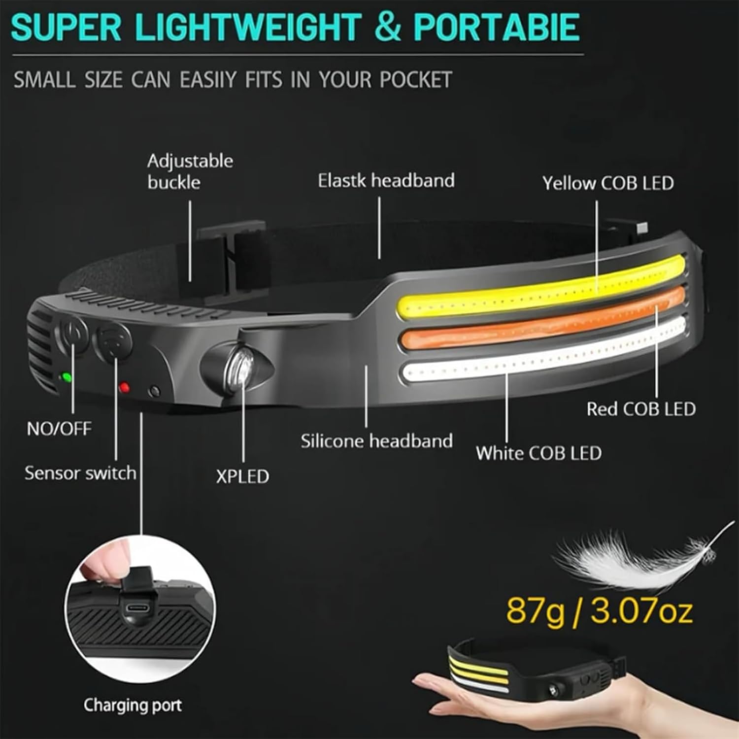 230 Wide-Angle Headlamp