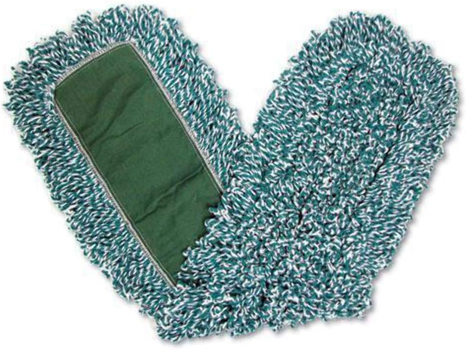 36 Inch Microfiber Looped-End Dust Mop Heads 12 Pack