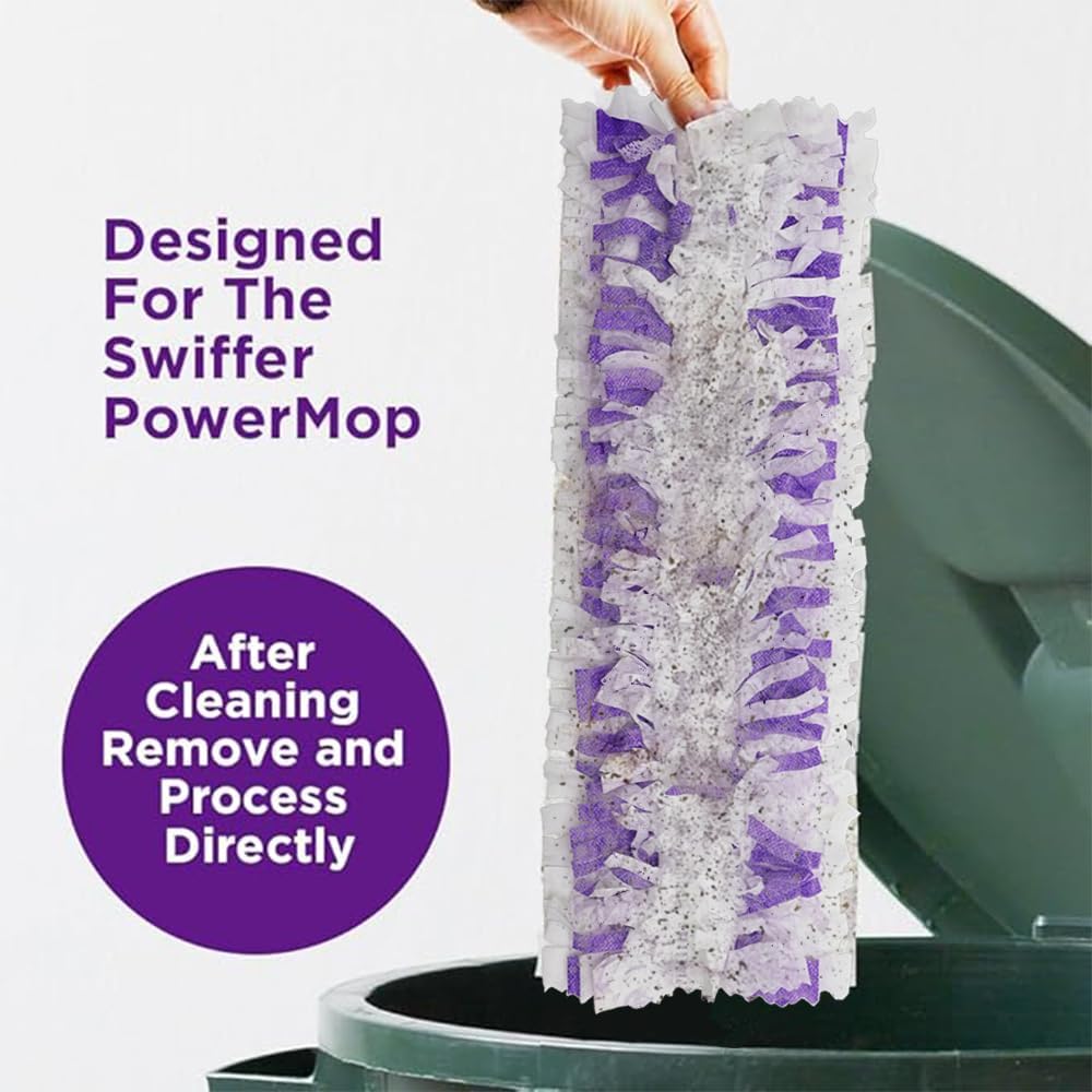 Replacement for Swiffer PowerMop Mop Pads Multi-Surface Cleaning PowerMop Replacement