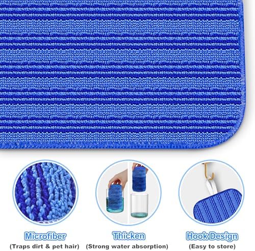 4 Pack Reusable Mop Pads for Swiffer PowerMop
