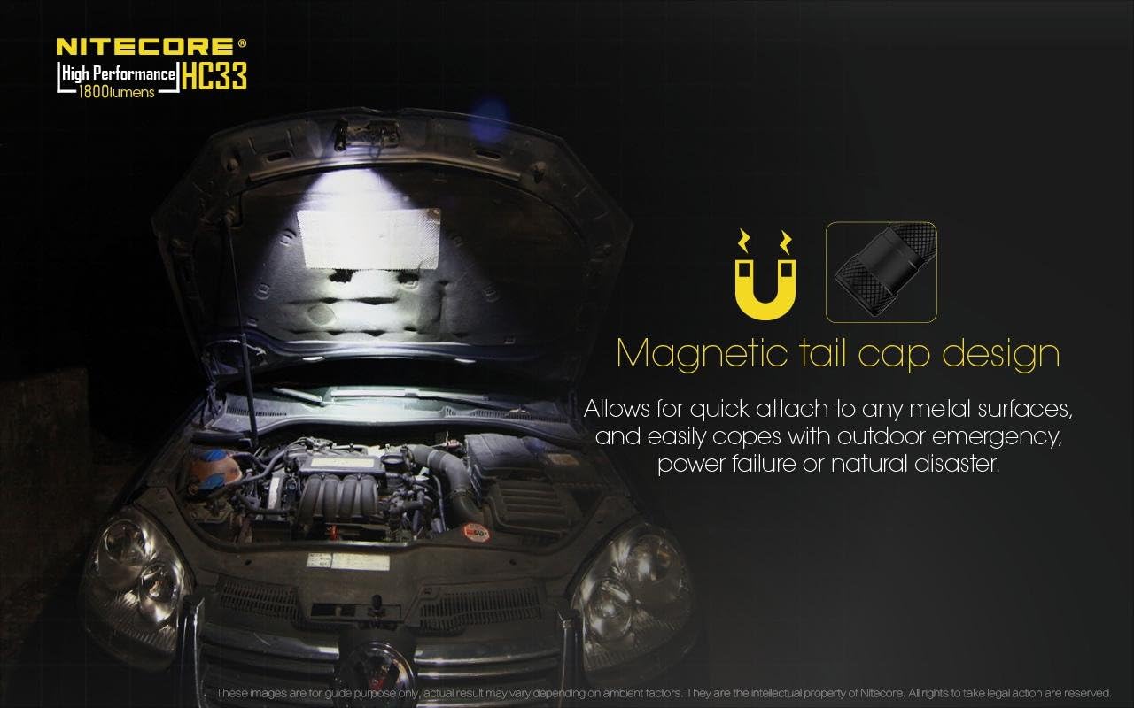 Nitecore HC33 XHP35 Headlamp Combo