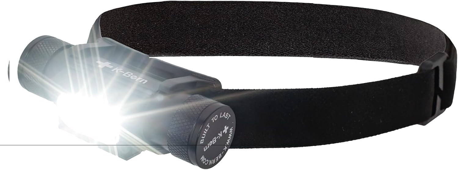 K-Bern Rechargeable Headlamp 1850 Lumen Ultra Bright Waterproof