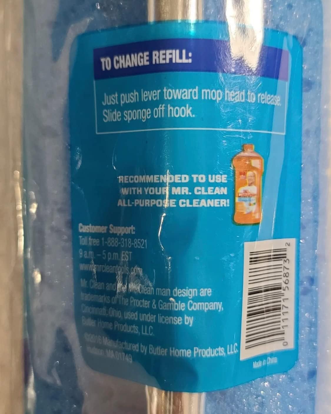 Mr Clean Heavy-Duty Mop Sponges Refill