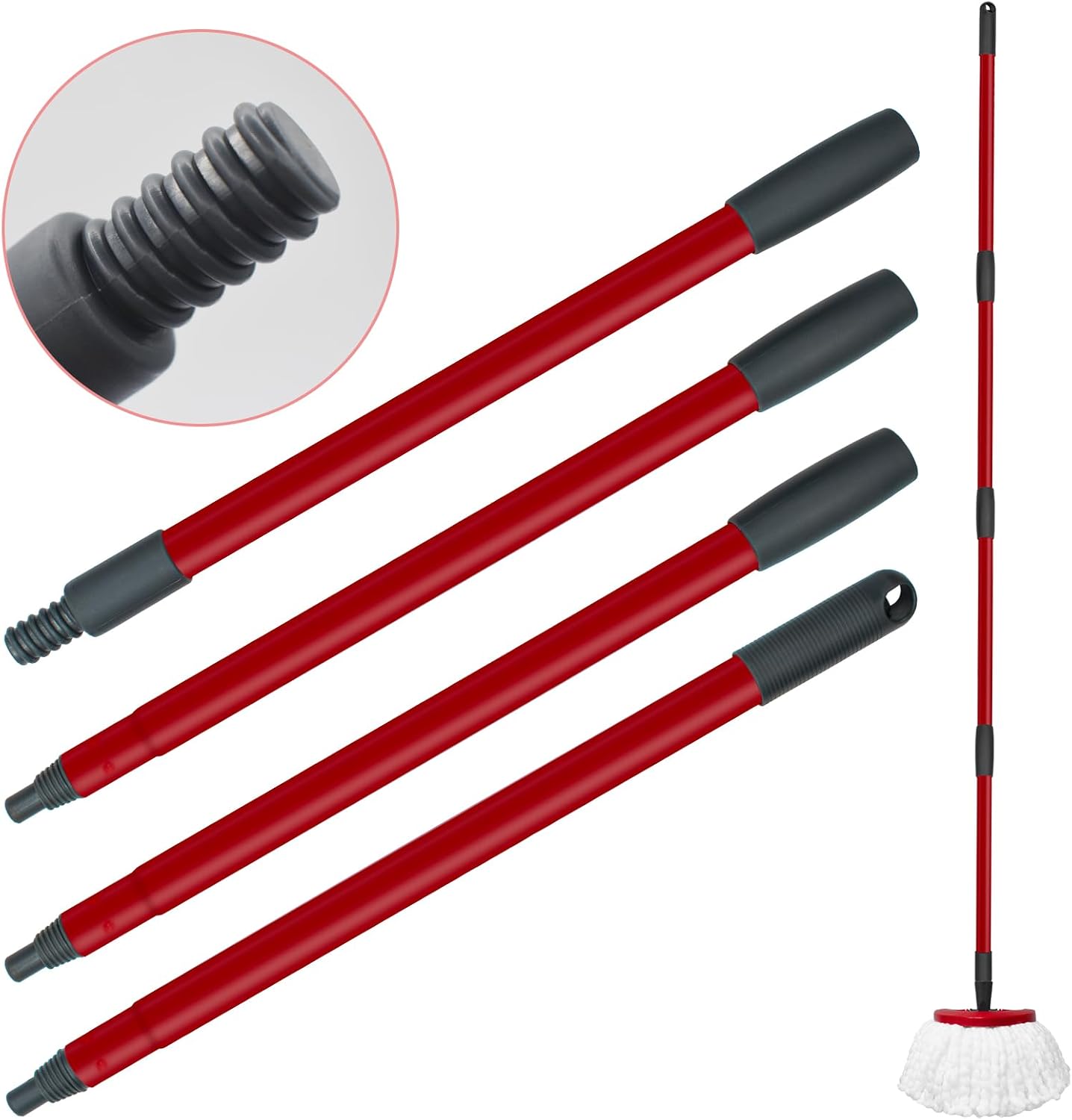 Compact Ocedar Mop Handle Replacement 30-58 Cedar