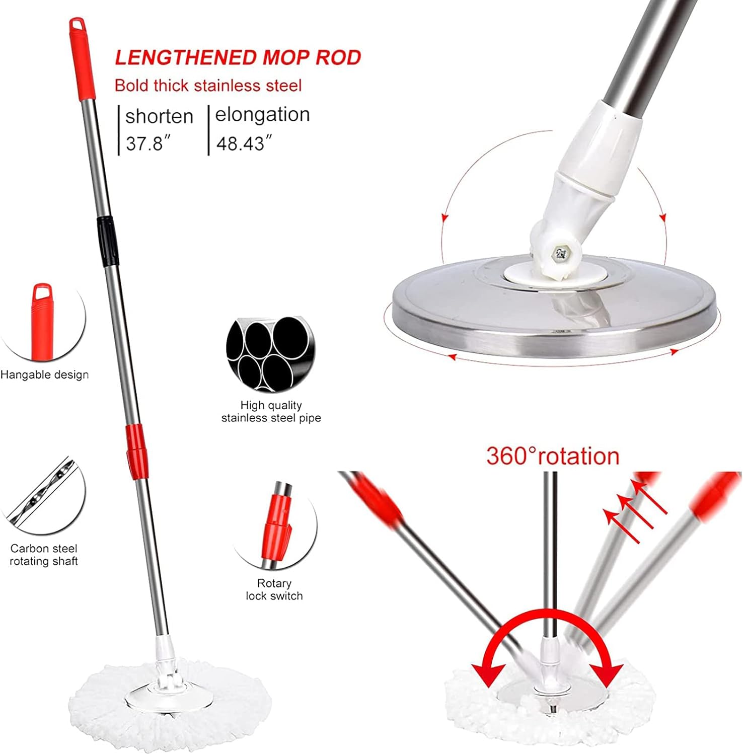 360 Mop Set with Bucket