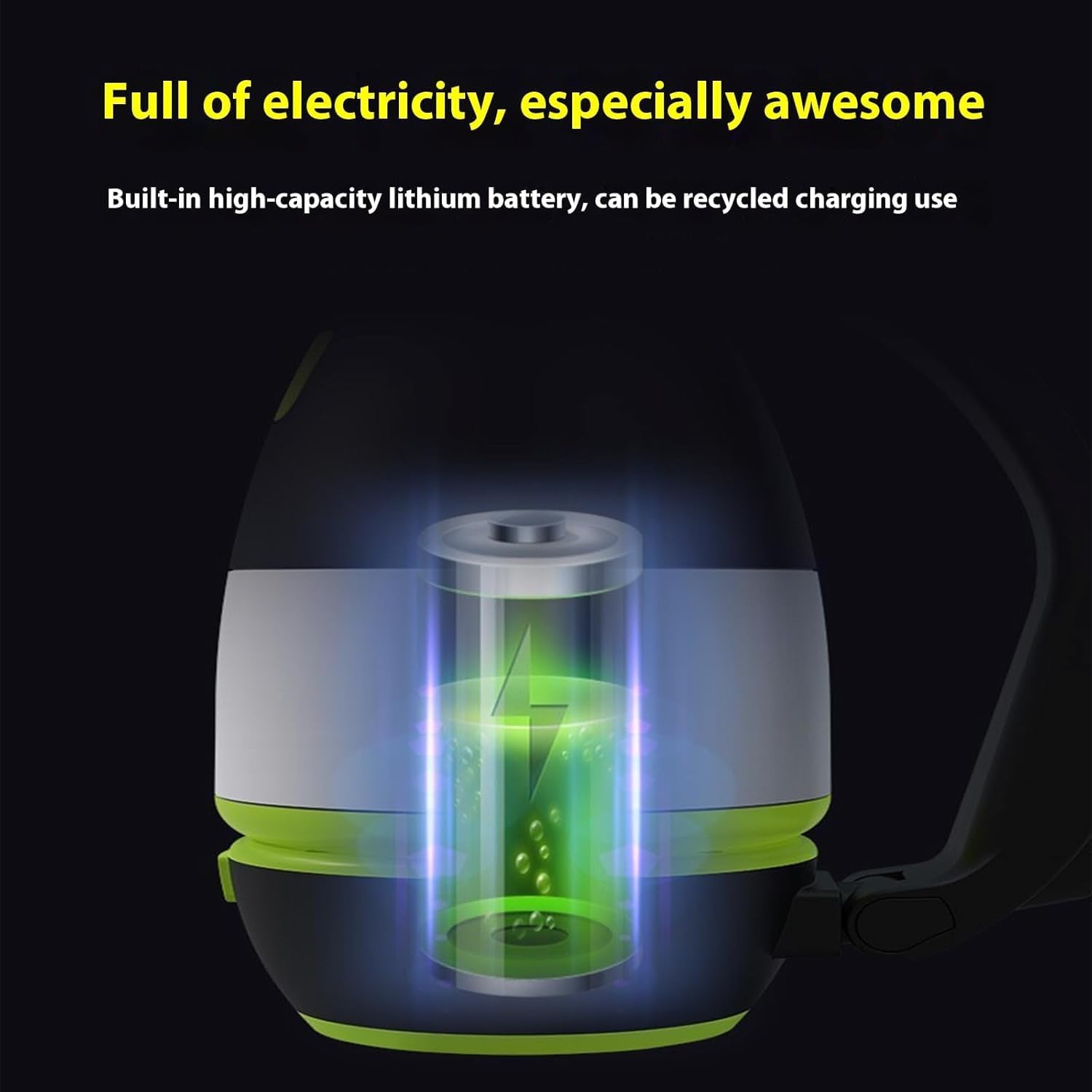 Peehss Zoomable LED Headlamp with Motion Sensor 6 Modes