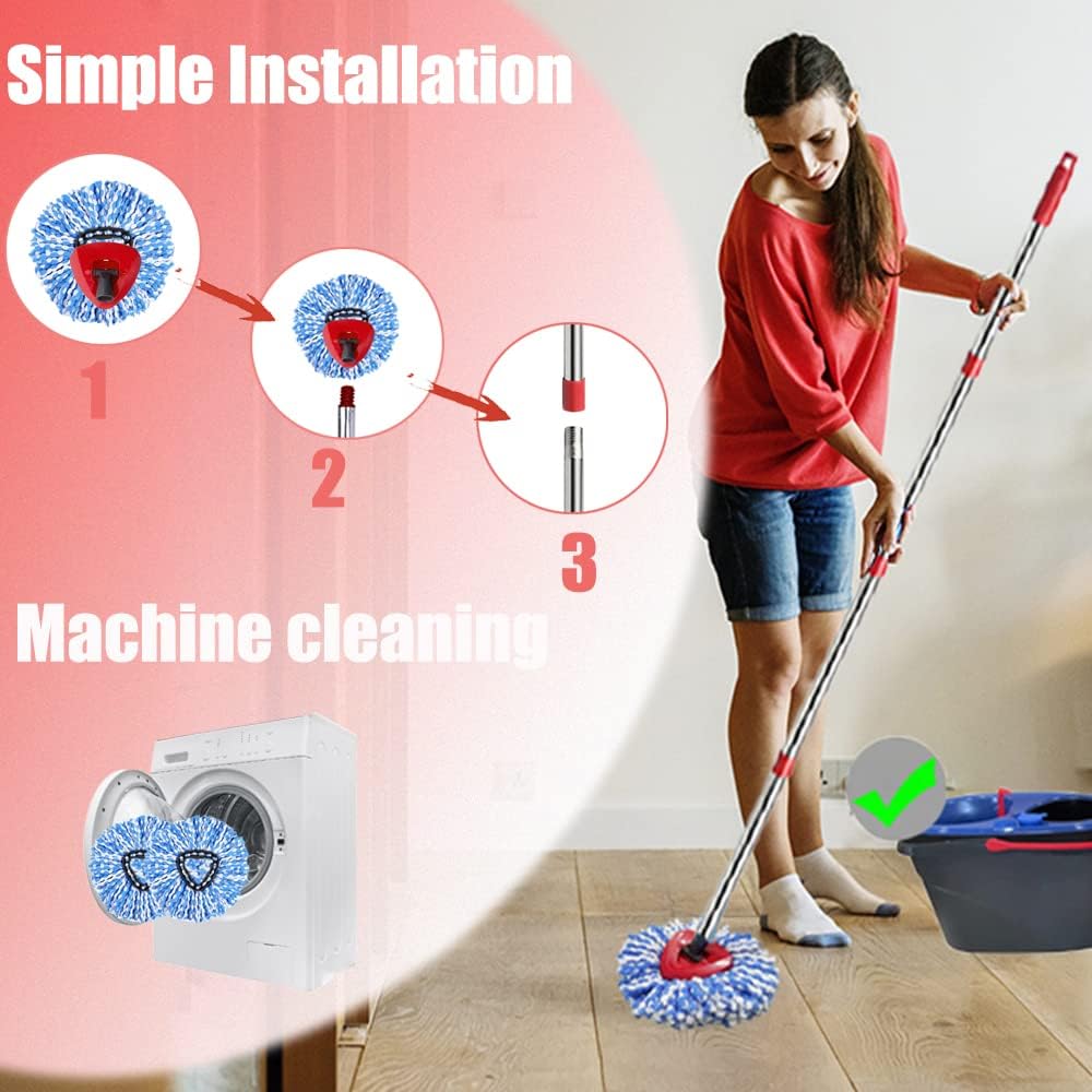 Replace Ocedar Microfiber Mop Pieces