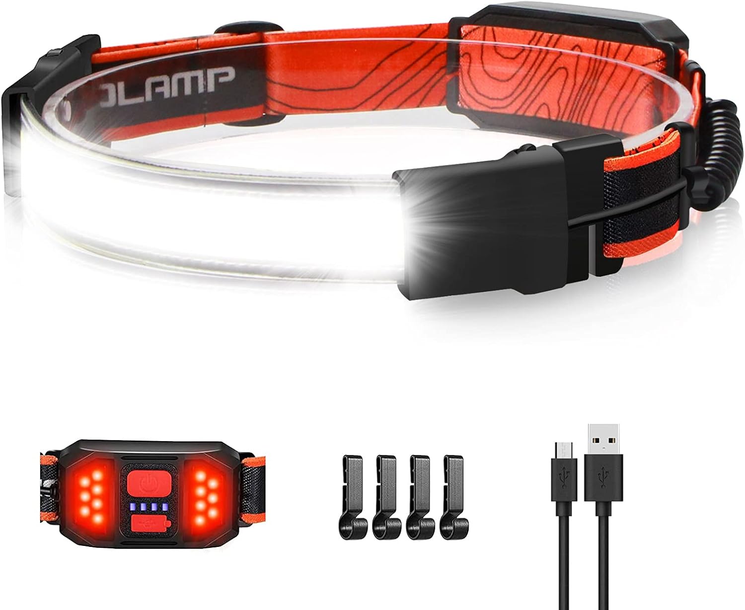 Bright LED Headlamp 1000 Lumens 230 Beam