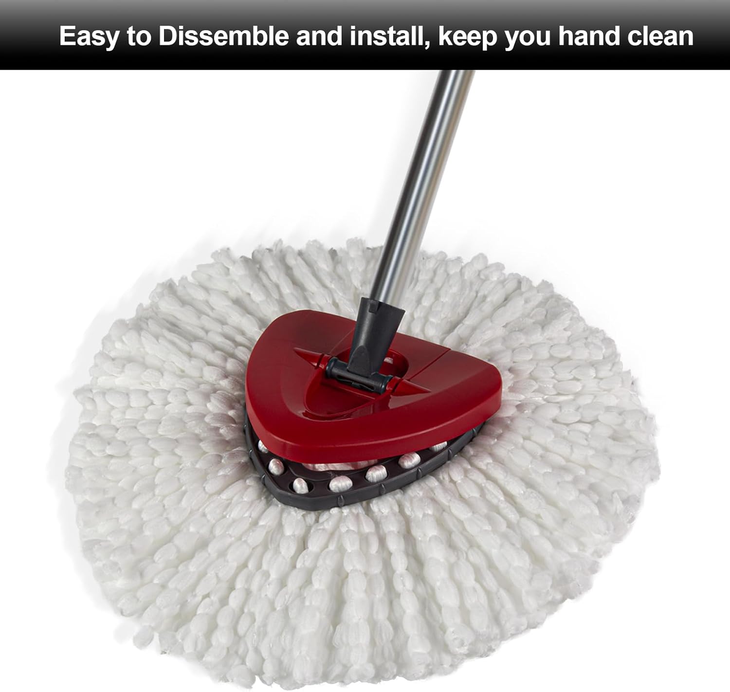 3-Pack Mop Heads Replacement for Cedar Spin Mop