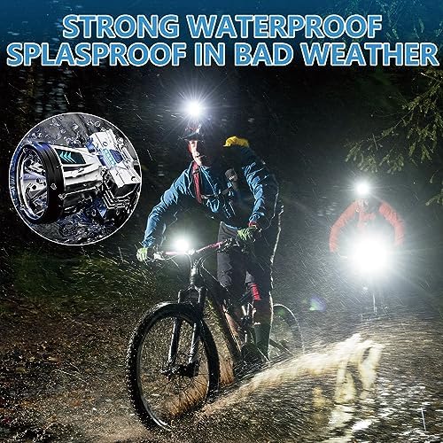 Bright Rechargeable LED Headlamp Camping Hiking More