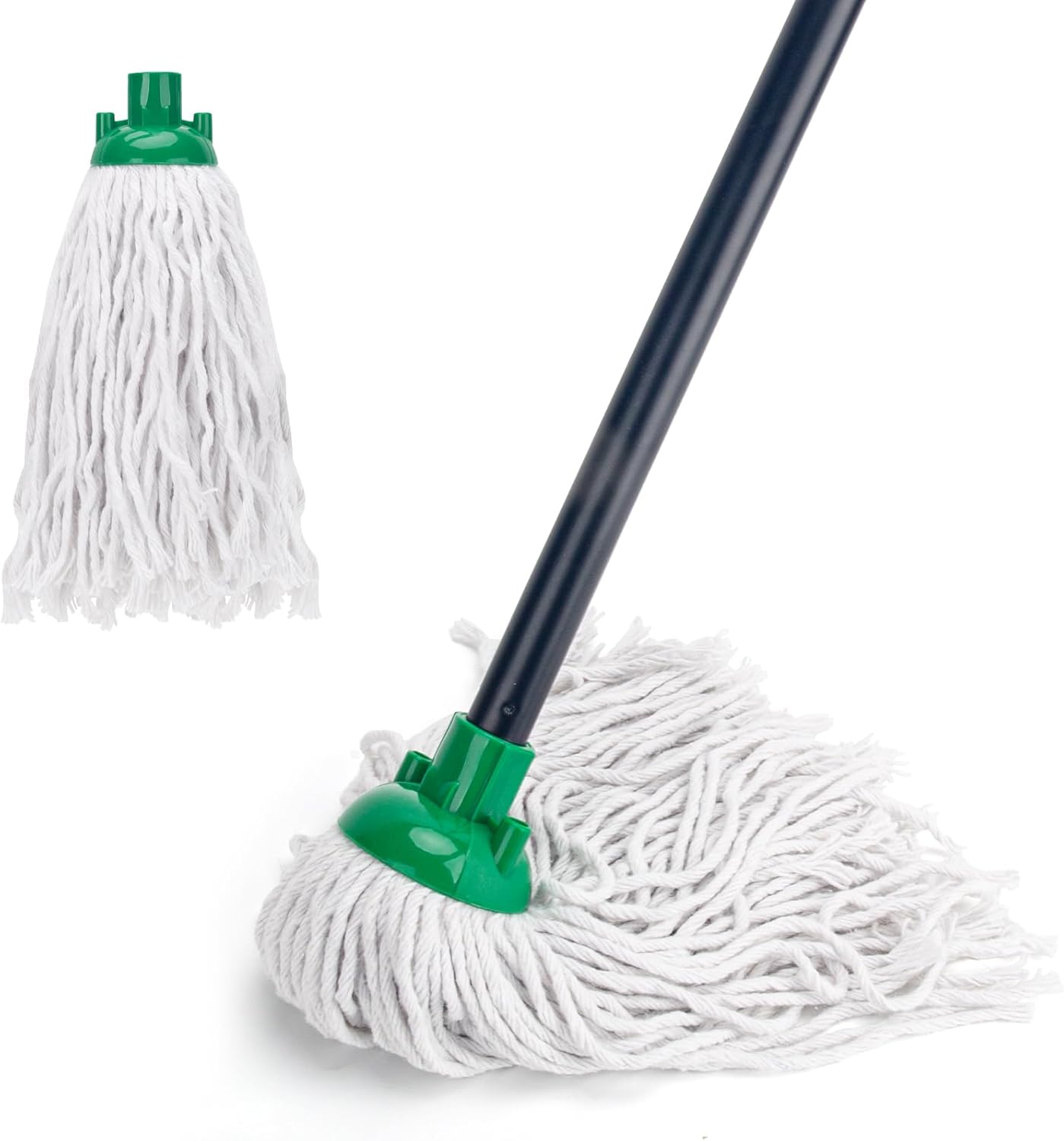 Green KeFanta 2-Piece Mop Head Set