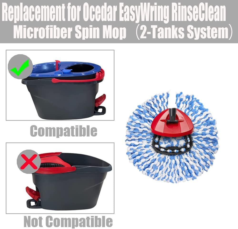 Replace Ocedar Microfiber Mop Pieces