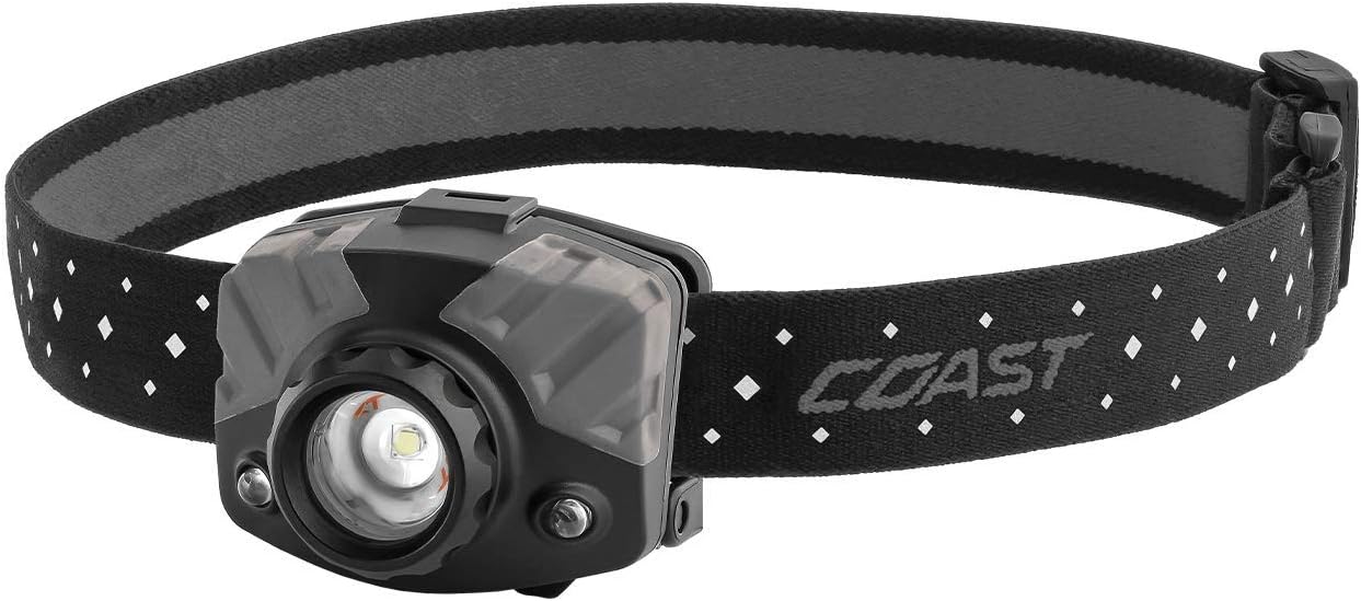 Coast FL78R 530 Lumen Tri-Color Rechargeable Headlamp