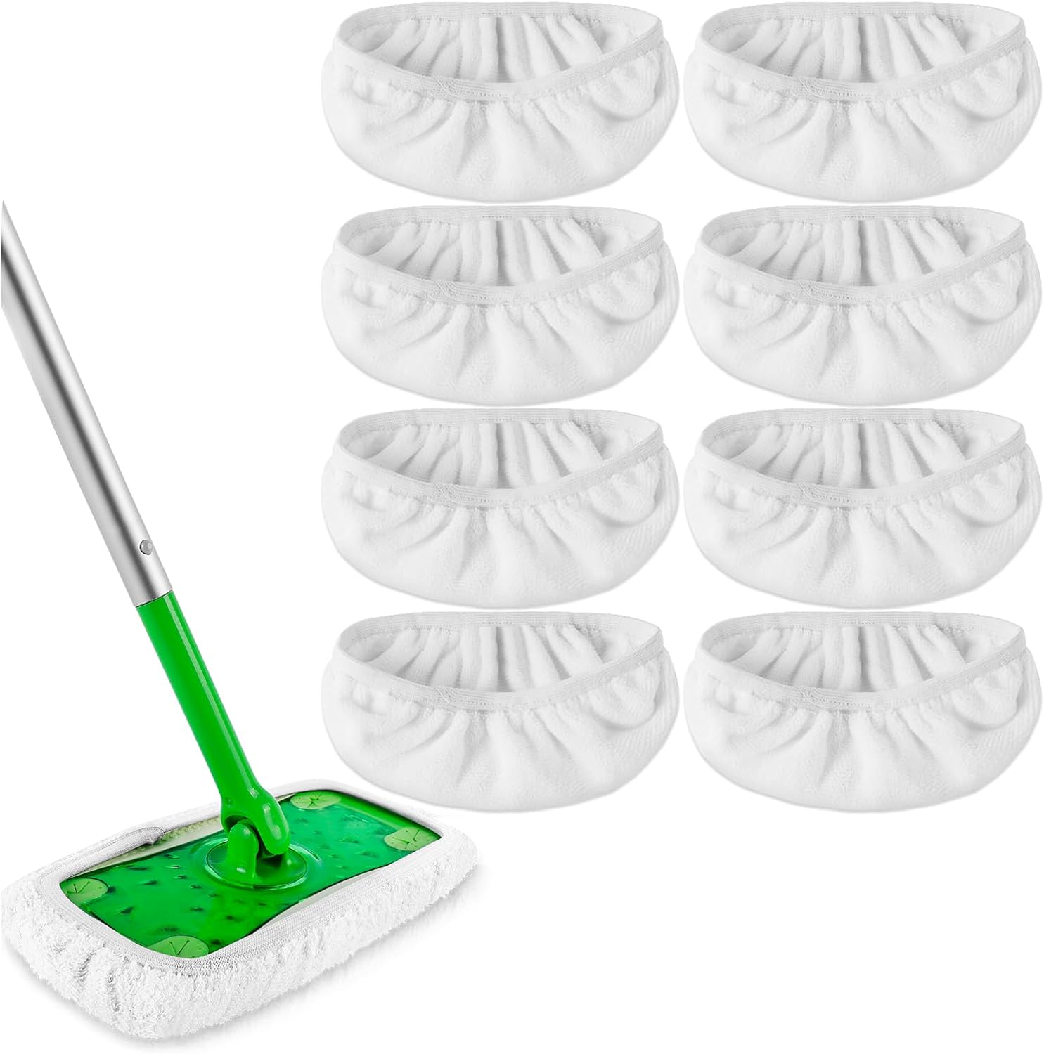 Reusable Swiffer Pad KEEPOW 8-Piece Set