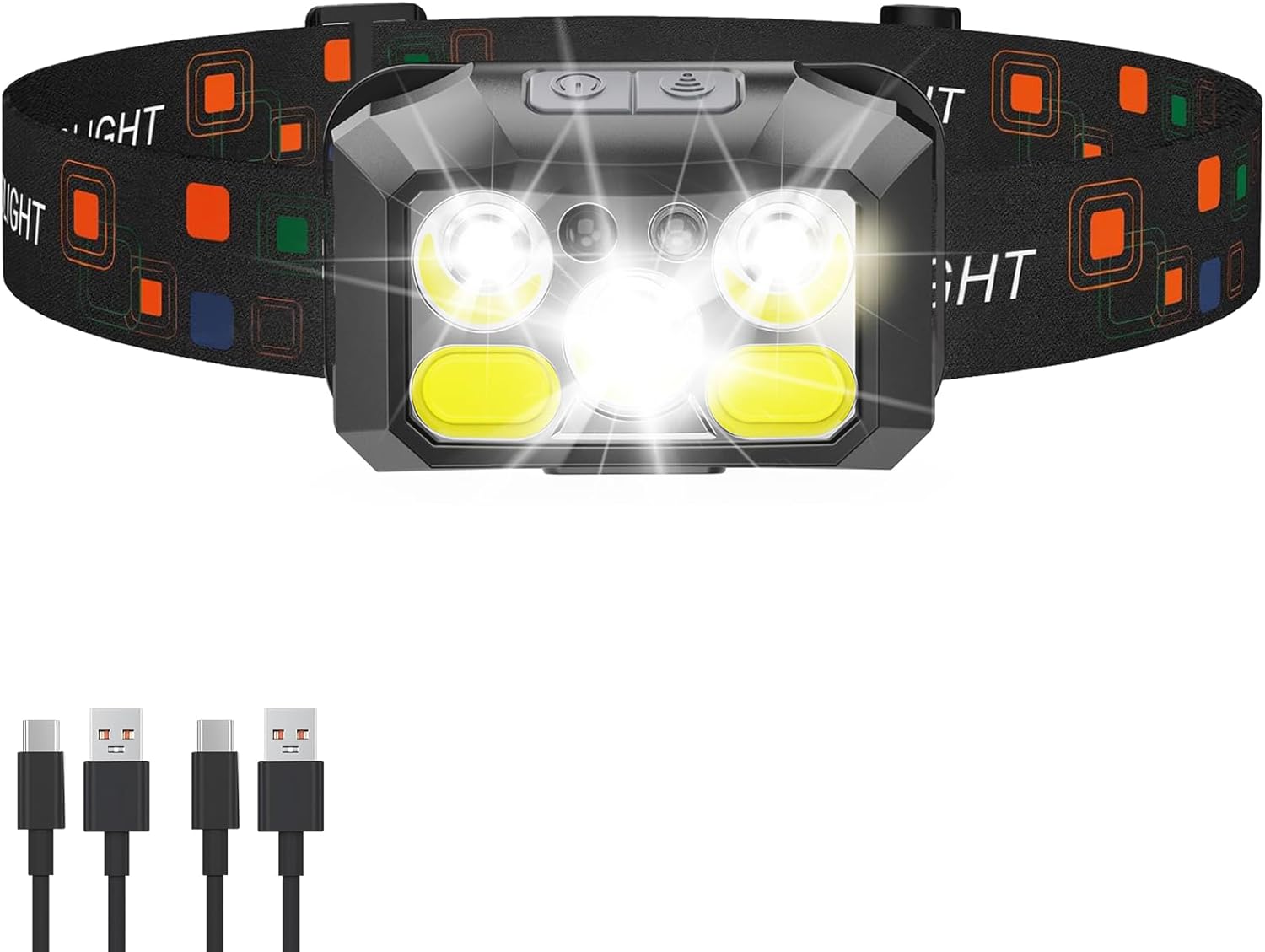 Adjustable LED Headlamp for Camping