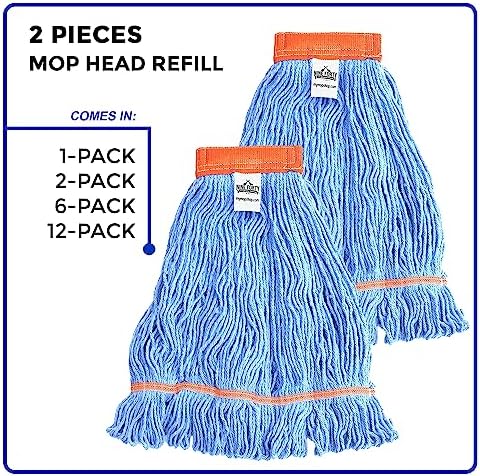 Professional Looped End Wet Mops for Heavy Duty Use
