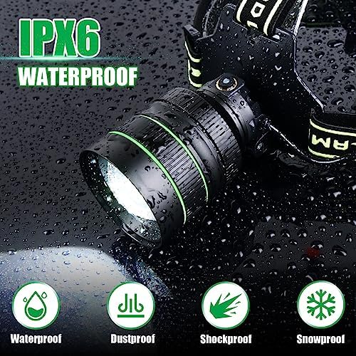 Rechargeable Headlamp 100000 Lumens