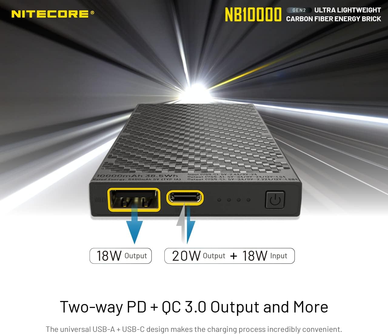 Nitecore NU21 NB10000 Bundle
