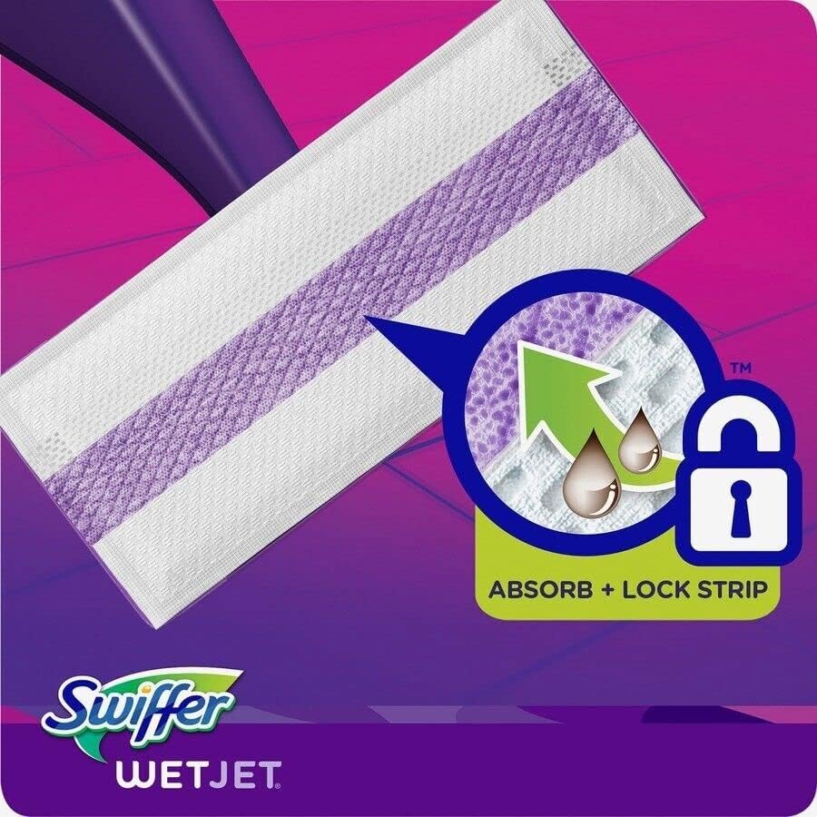 Swiffer Wetjet Mopping Refill Pack - 32 Pads 2-125L Cleaner