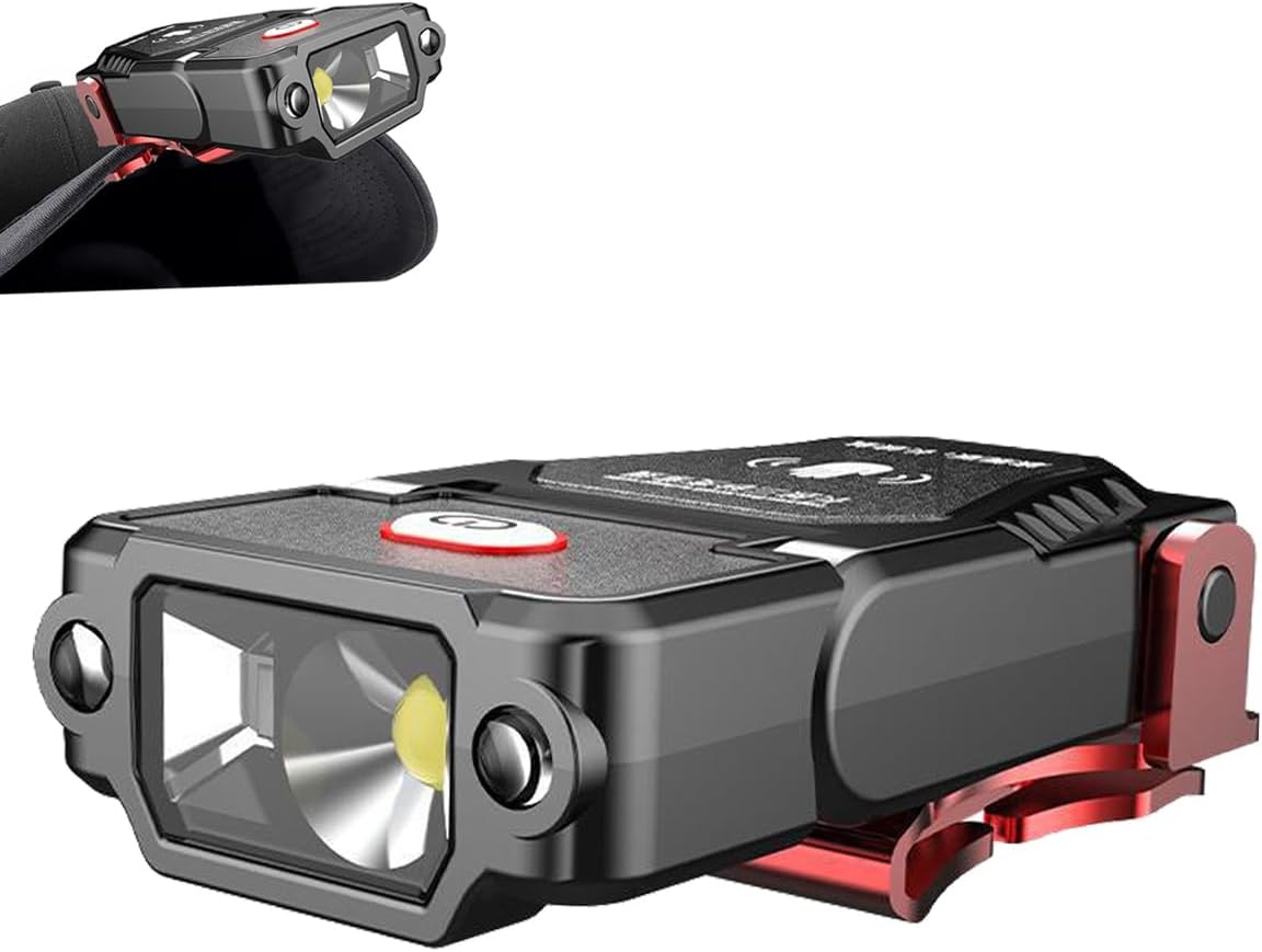 Bright Durable Cap Lights for Camping Running Hunting More