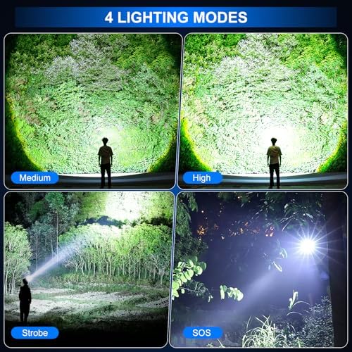 990000 Lumens Rechargeable Headlamp