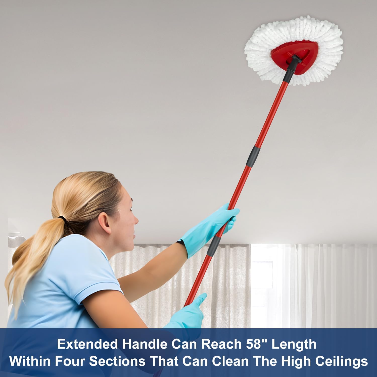 O-Ceda Mop Heads Set for EasyWring Spin Mop