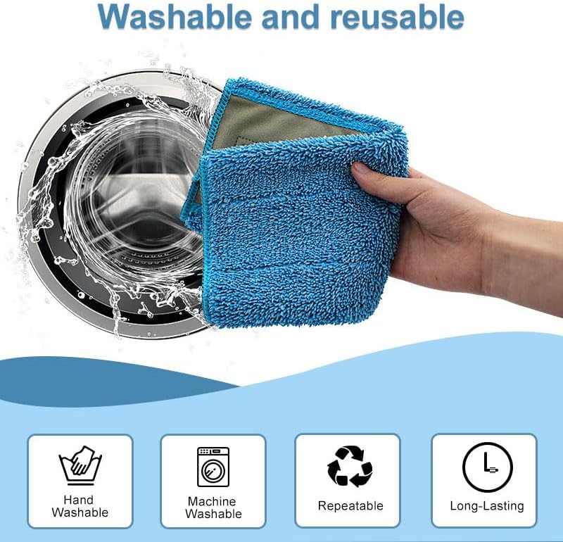 6 Pack Mop Replacement for Rejuvenate System