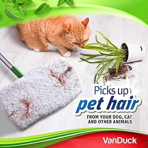 Reusable 100 Cotton Mop Pads VanDuck