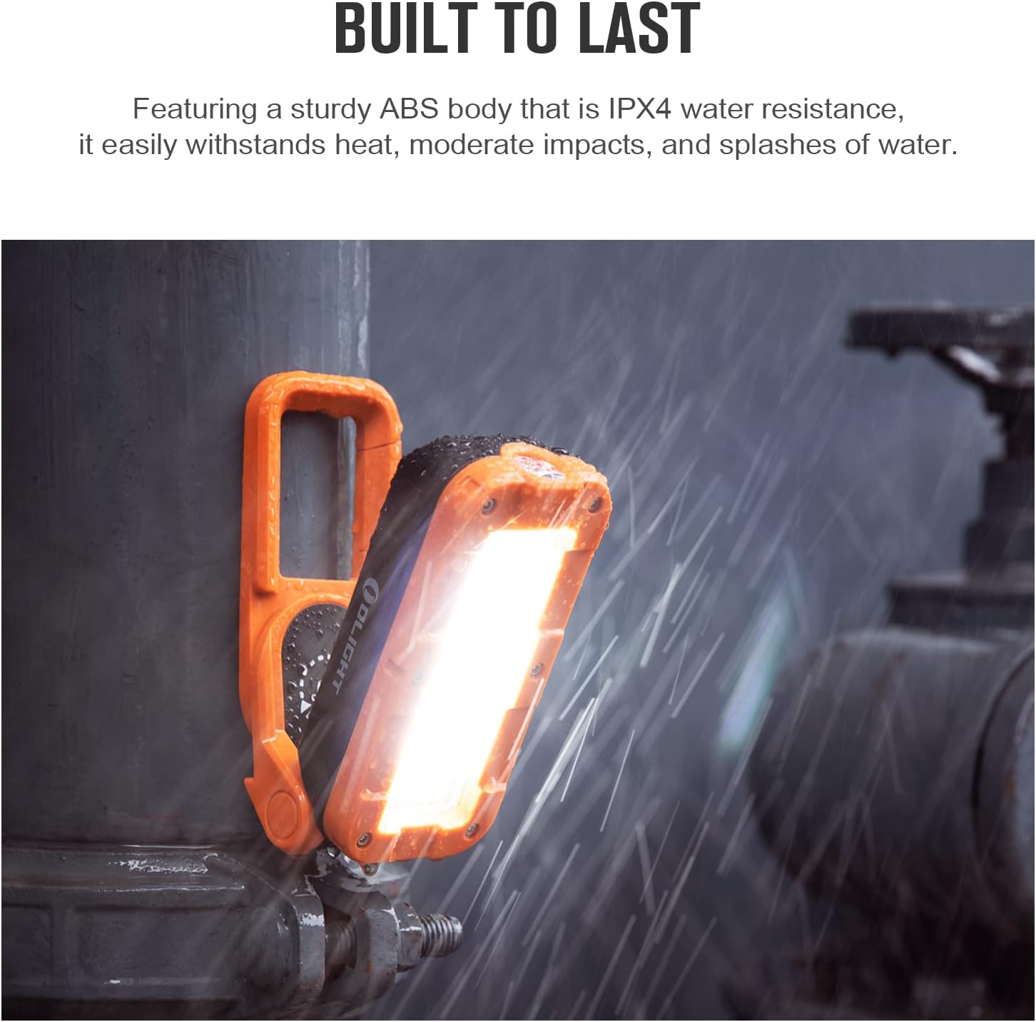 Swivel Pro COB Work Light 1500 Lumens Rechargeable