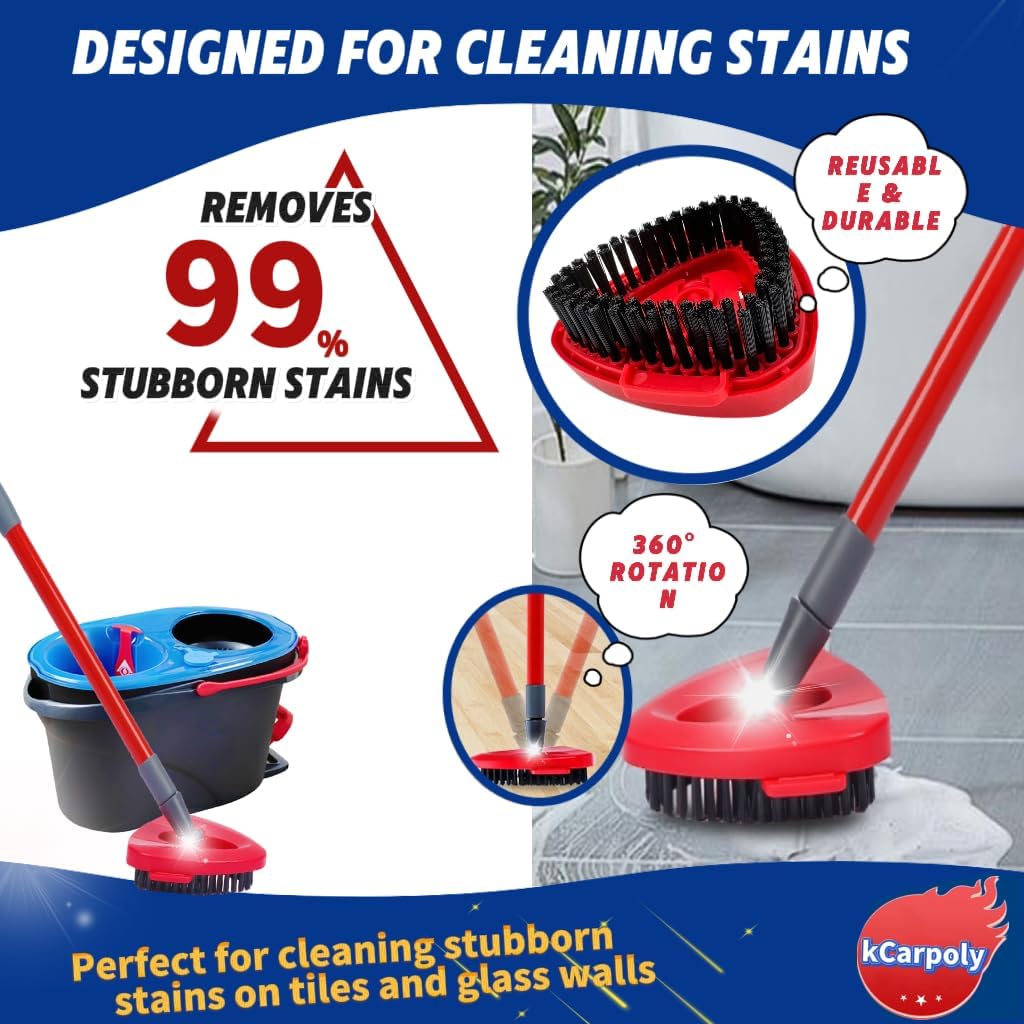 Durable Mop Brush Perfect for Tile More