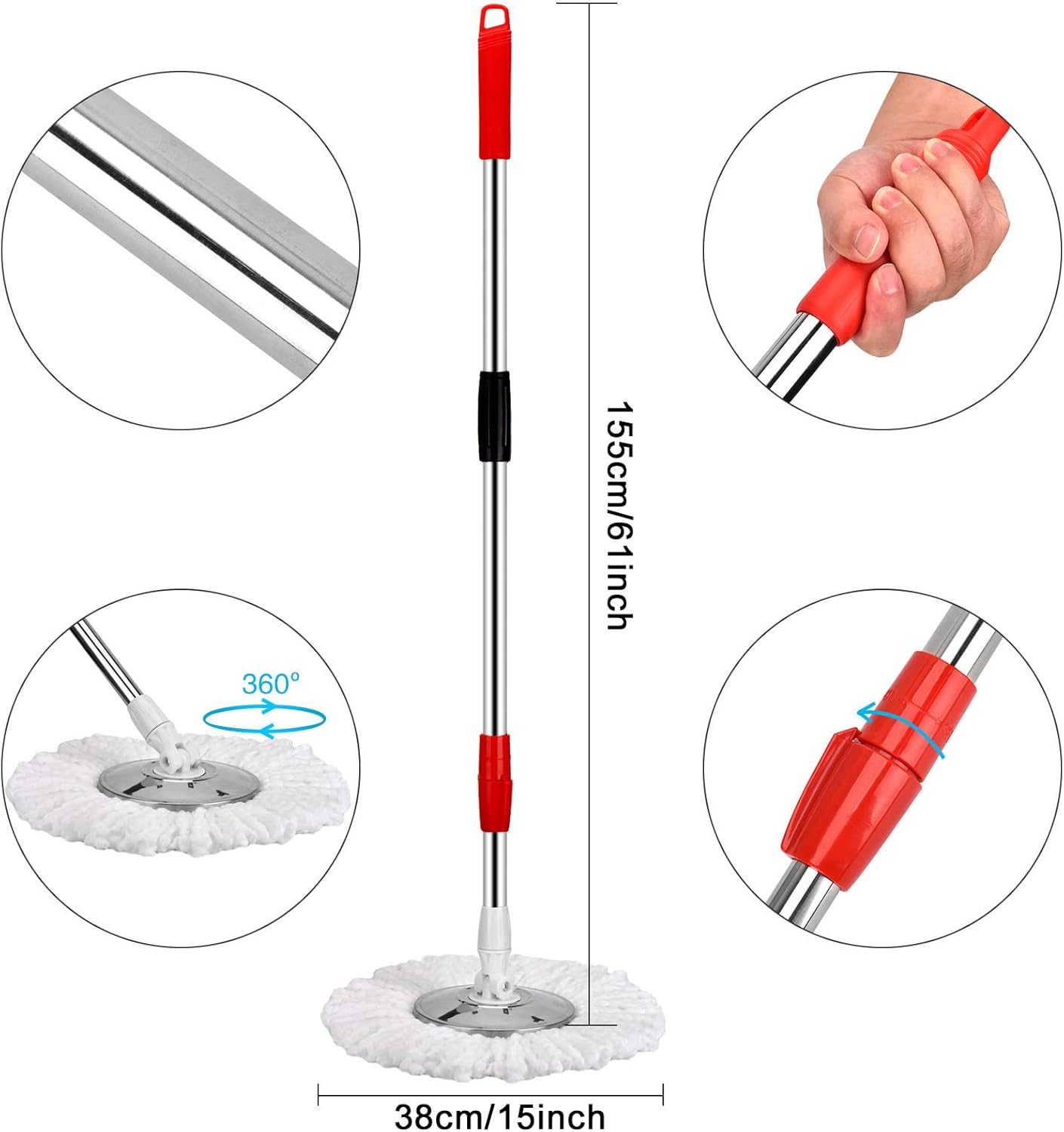 360 Mop Set with Bucket