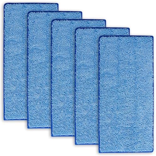 5-Pack Reusable Swiffer Wet Jet Mop Pads with Microfiber