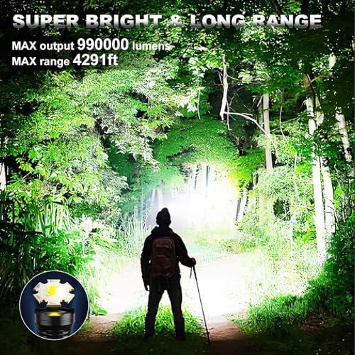 Sturdy Headlamp with Extra-Bright Lights for Outdoor Use