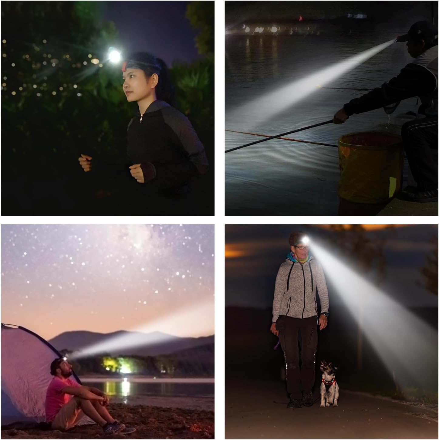 100 Lumens Rechargeable Motion Sensor Cap Visor Light for Adventure
