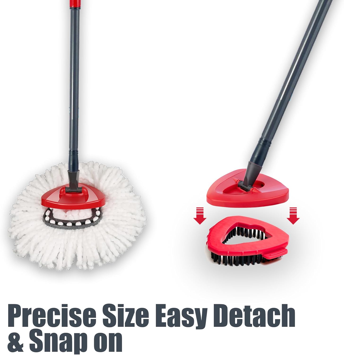 Heavy-Duty Scrub Brush for O Cedar Mops