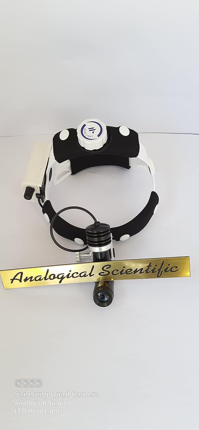 Adjustable 10W LED Surgical Headlight with Blue White Light
