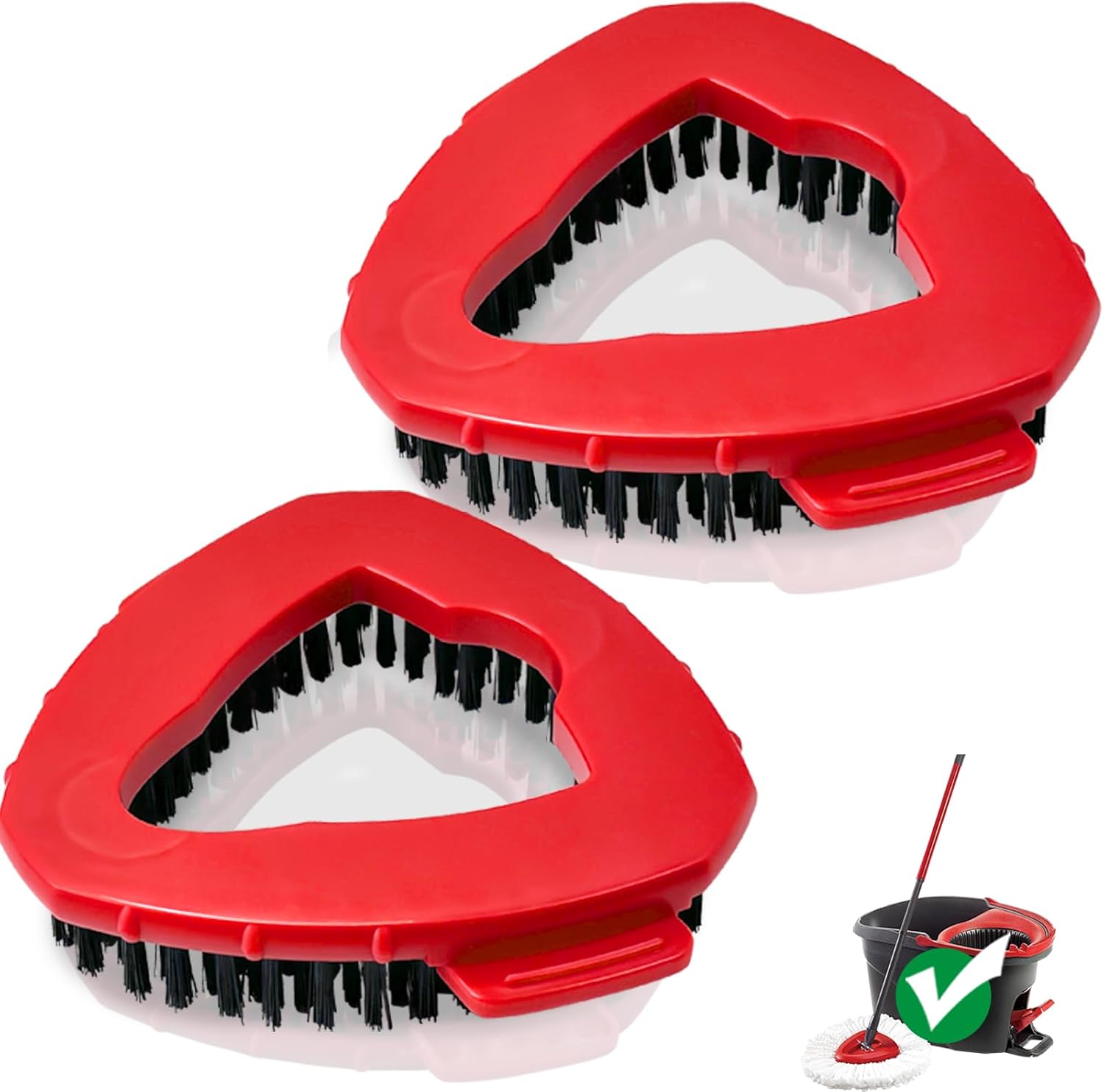 Puiuisoul 2 Pack Spin Scrub Brush Replacement Heads