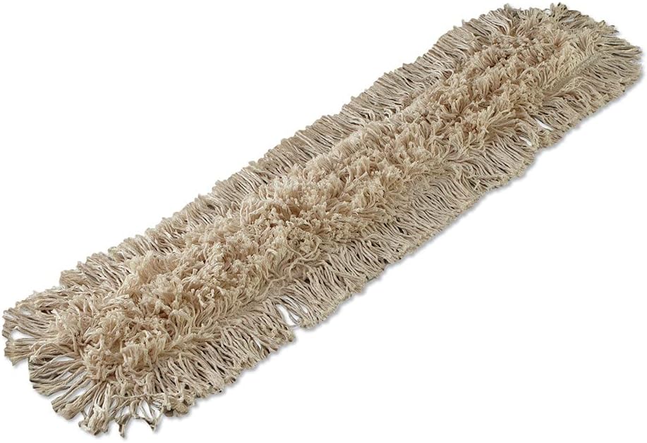 Boardwalk BWK1336 Industrial Dust Mop Head - 36x5 White