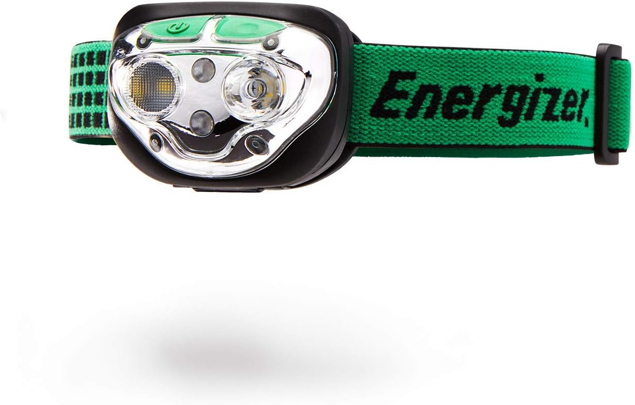Energizer Rechargeable LED Headlamp Always-On Lighting