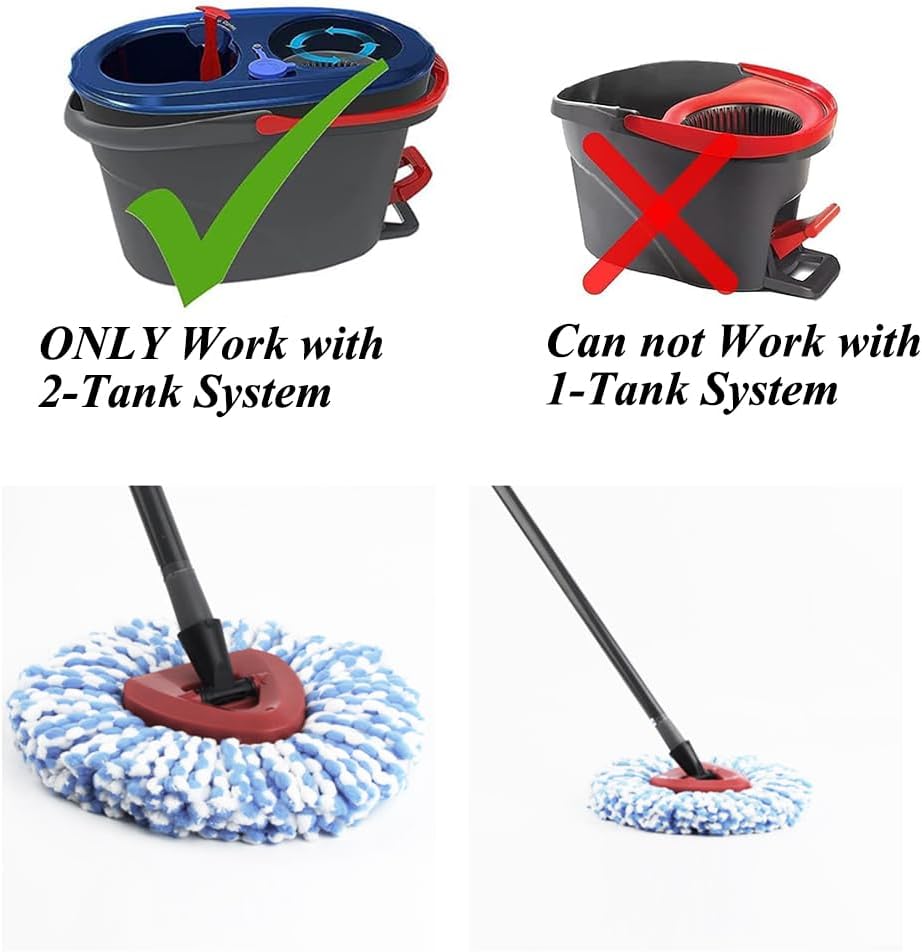 High-Quality OCedar Scrub Brush for 2 Tank System Replacement