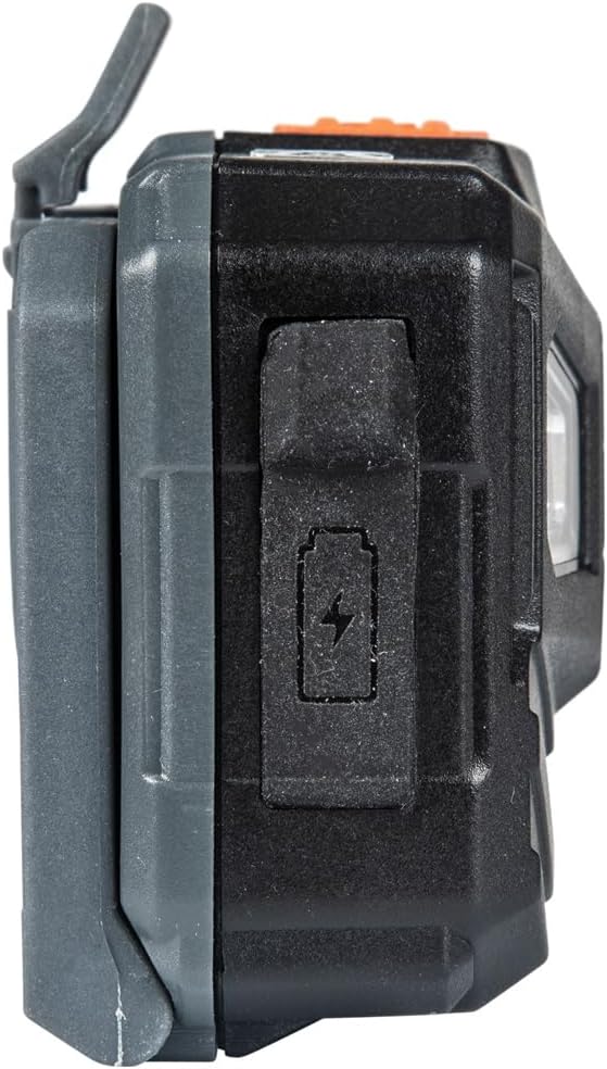 Rechargeable Auto-Off LED Headlamp 56048 - 400LM Adjustable All-Day Runtime