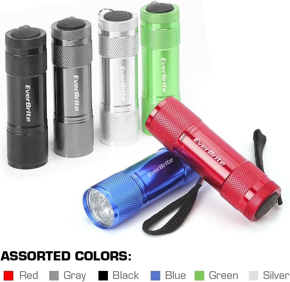 18-Pack EverBrite Mini LED Flashlights Bright Versatile and Durable