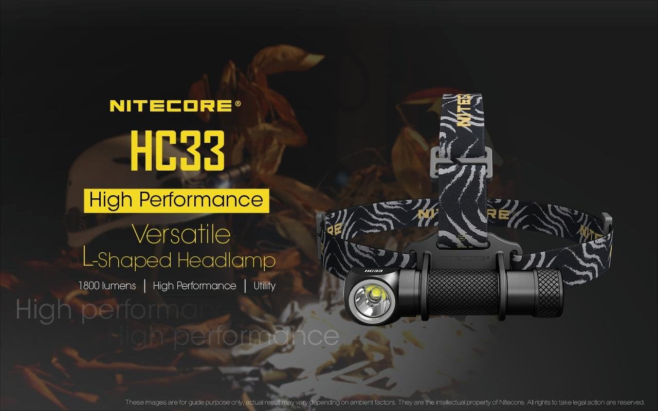 Nitecore HC33 XHP35 Headlamp Combo