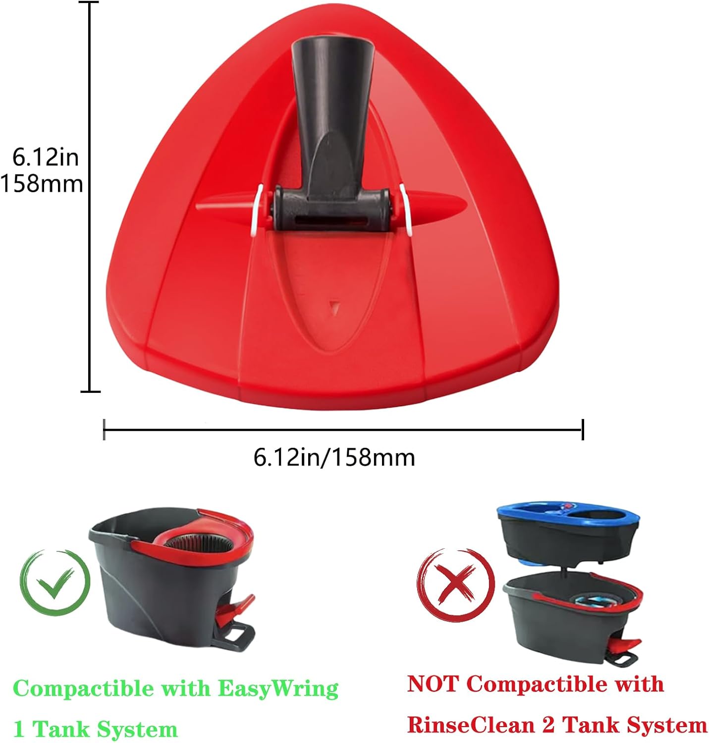 Fazlynyi Spin Mop Base for O-ceda 1-Tank System