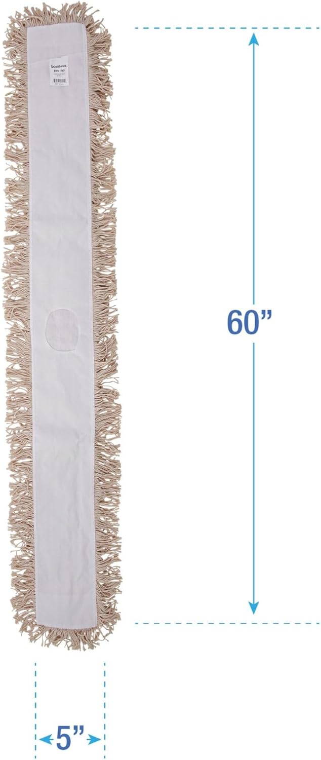 Professional 60x5 Dust Mop Heads for Great Cleanliness