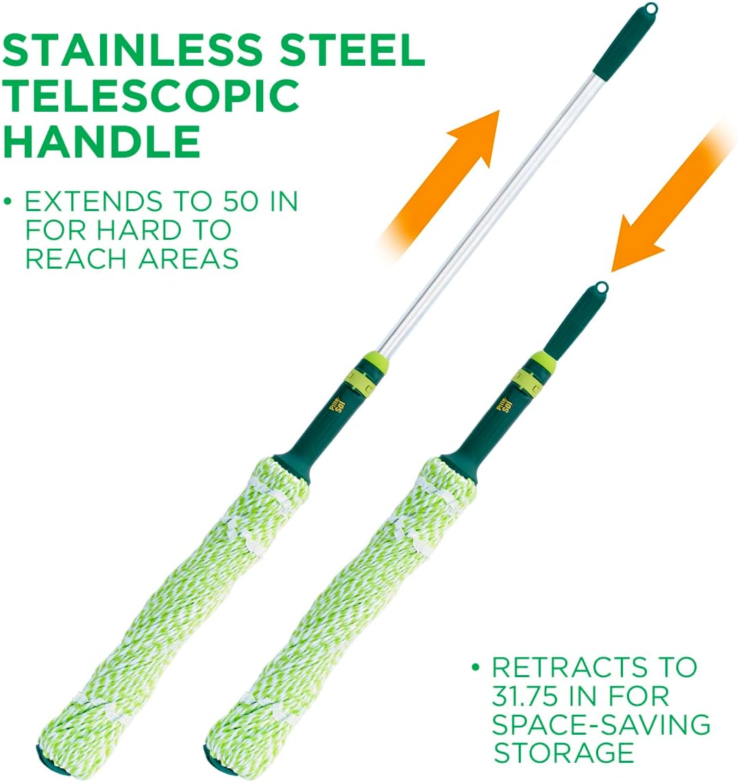 Pump-Powered Pro Effect Microfiber Mop