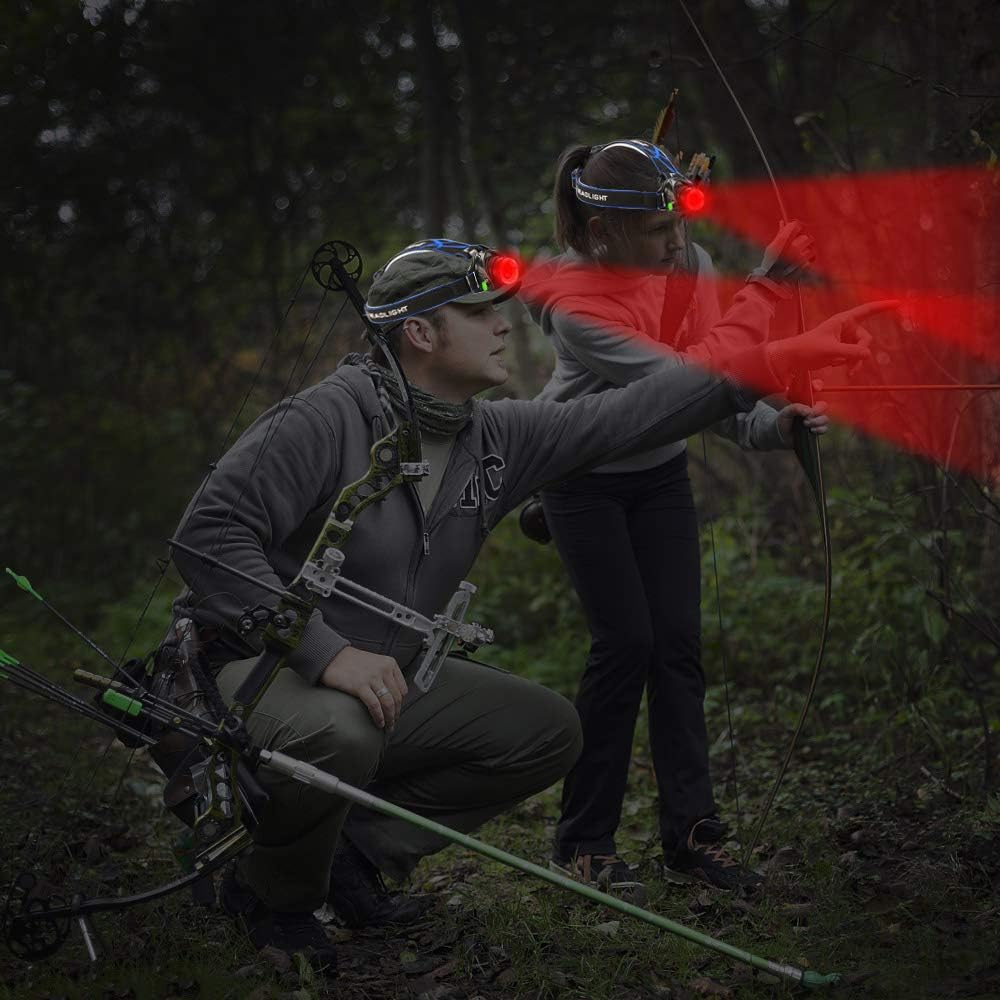 AuKvi Red Light Headlamp